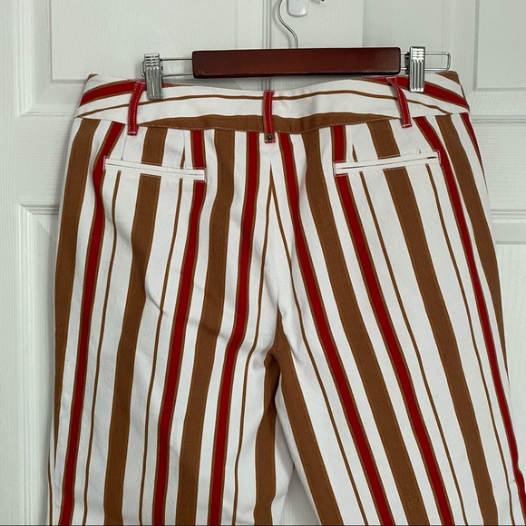 MISS TINA WHITE STRIPED DENIM PANTS - Picture 7 of 8